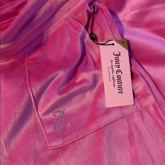Juicy Couture pink Velour Track Pants - Picture 3 of 3